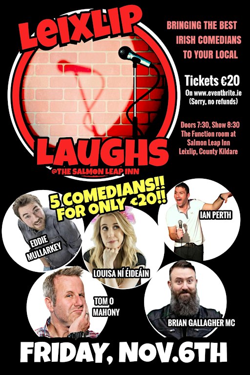 Leixlip Laughs November 6th