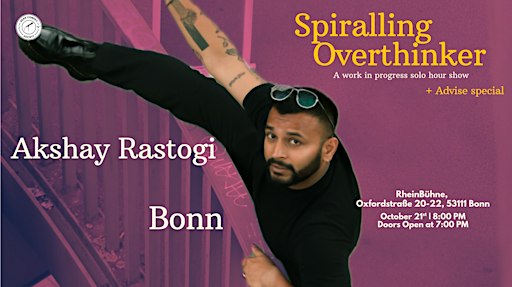 Akshay Rastogi (AK): Work In Progress (Solo Hour: English Comedy) | Bonn