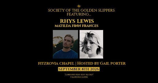 Rhys Lewis & Matilda Finn Frances - Live at Fitzrovia Chapel