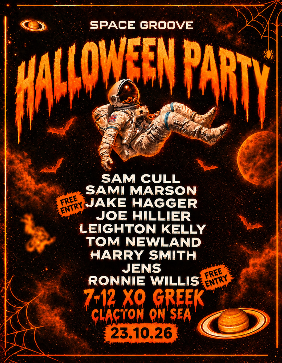 SPACE GROOVE: HALLOWEEN PARTY