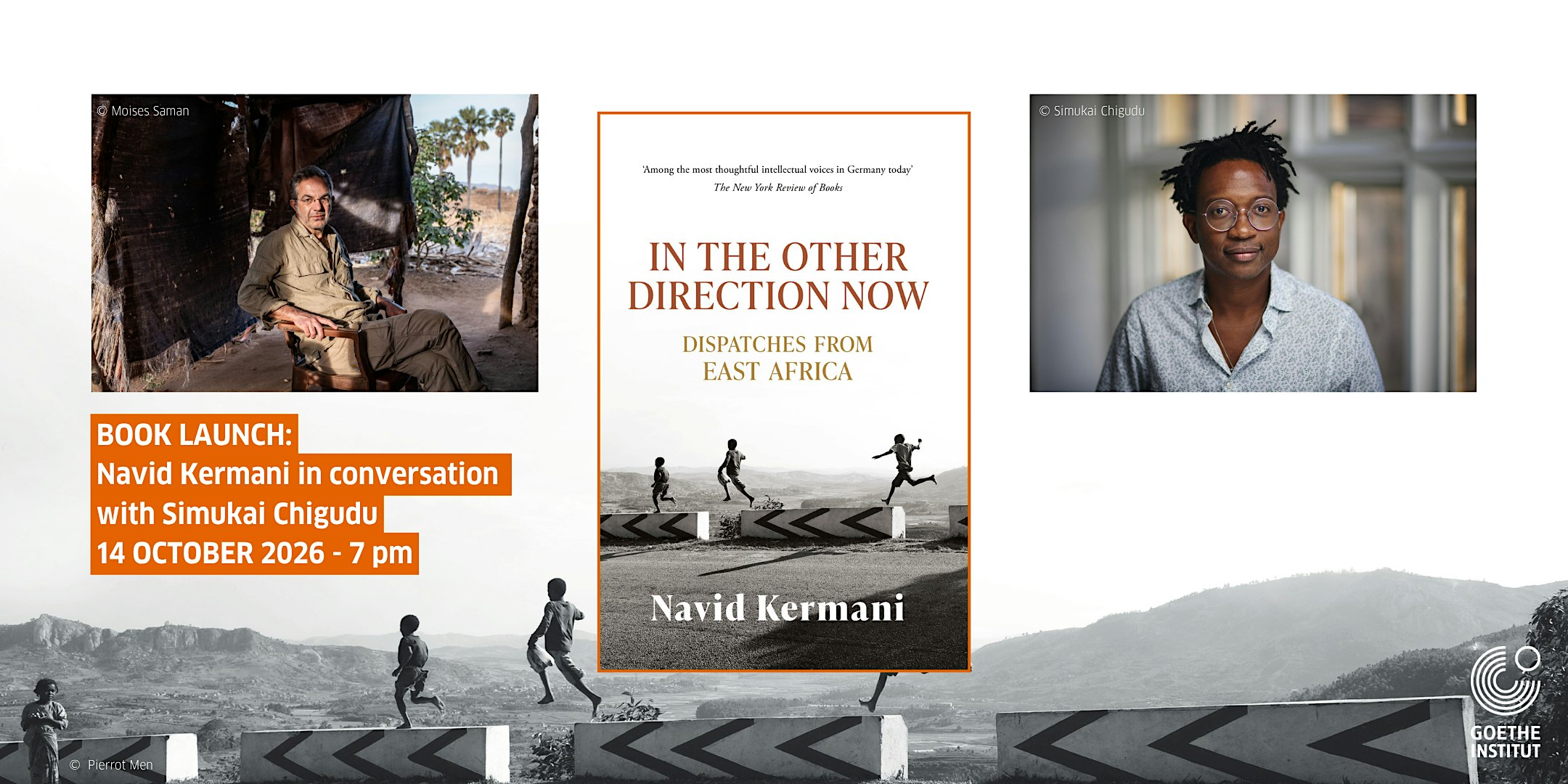 Book Launch & Discussion – Navid Kermani: "In the Other Direction Now."