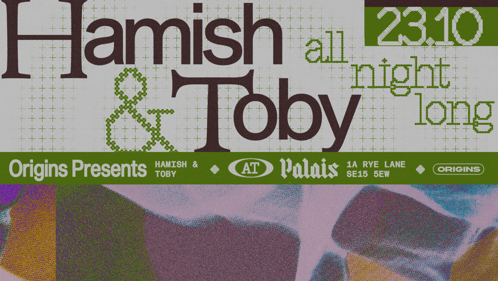 Origins: Hamish & Toby (All Night Long)