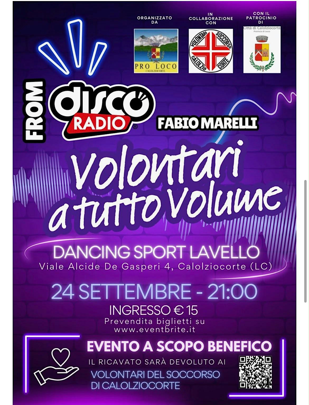 VOLONTARI A TUTTO VOLUME