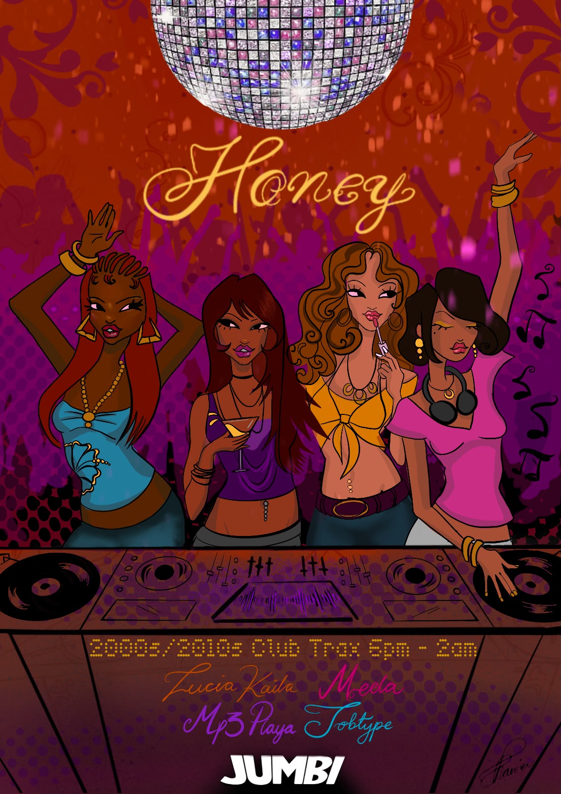 Jumbi Allstars presents: Honey