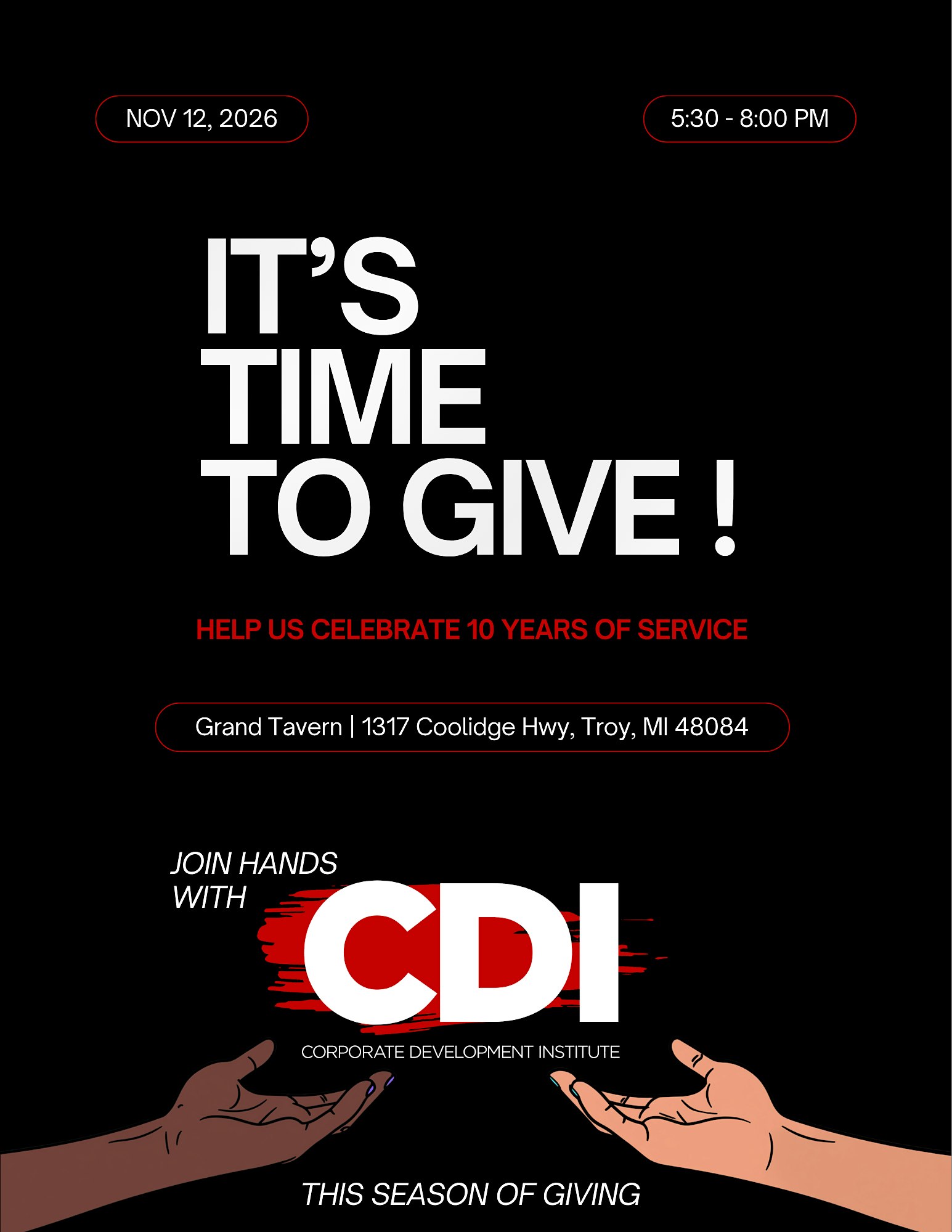 CDI 10 YEARS OF SERVICE CELEBRATION