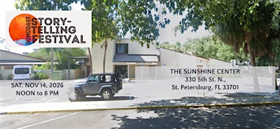 2026 SUNCOAST STORYTELLING FESTIVAL