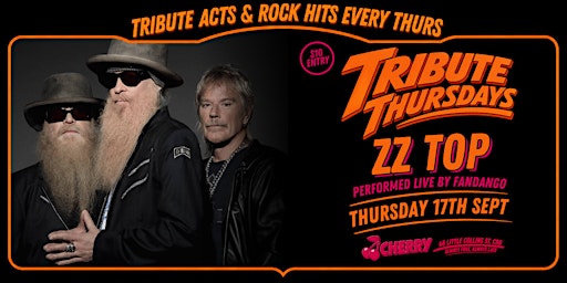 Tribute Thursdays: ZZ top: by Fandango (THUR SEPT 17)