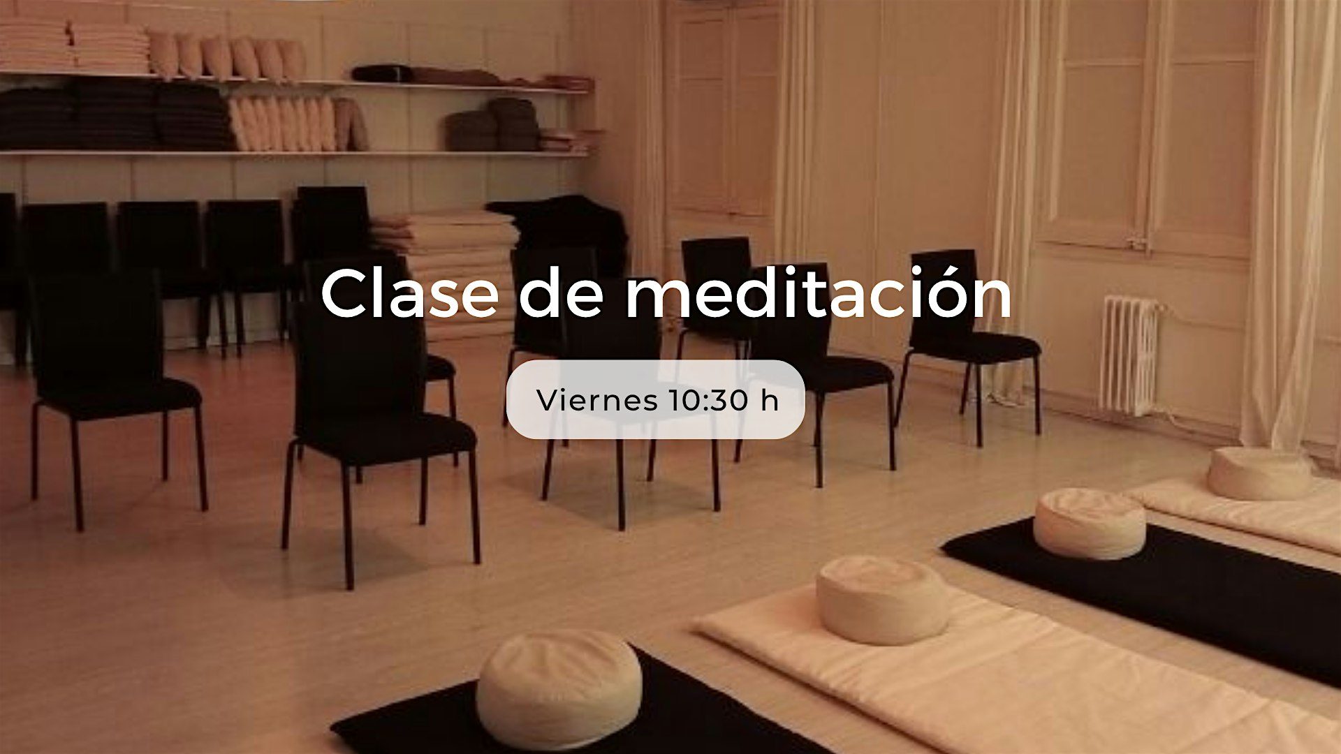Meditación mindfulness Barcelona — Viernes tarde (tradiciones) | La Sala