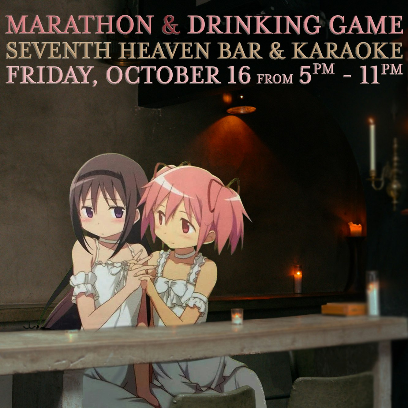 Madoka Magica Drinking Game Marathon