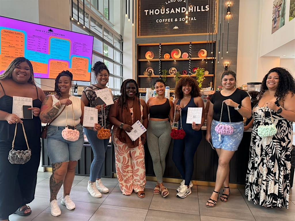 Crochet + Conversations : A creative community workshop