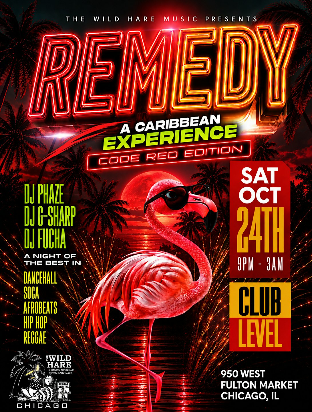 REMEDY : Chicago Caribbean Night