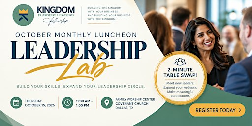 KBLF October Luncheon Meeting