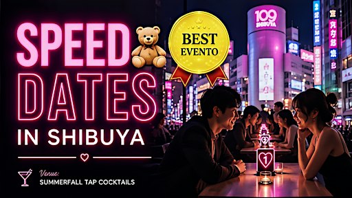 Weekday Speed Dating in Tokyo