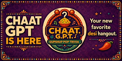 ChaatGPT x Gupshup: South Asian Pop Trivia Night