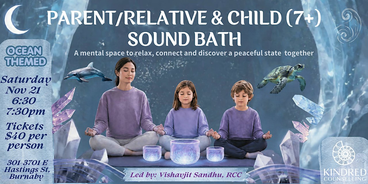 Parent/Relative & Child Sound Bath 7+yrs