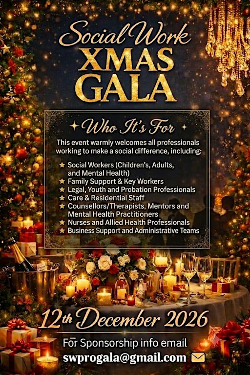 The BGM Social Work & Professionals Alike Xmas Gala