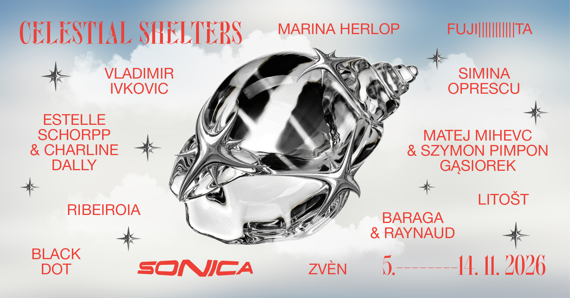 SONICA 2026: Celestial Shelters
