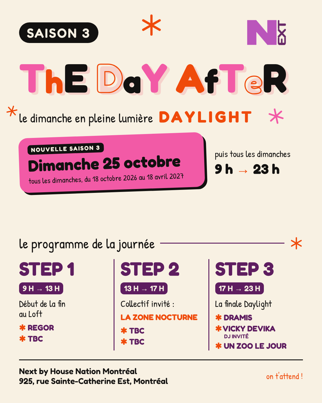 THE DAY AFTER - Daylight - Saison 3