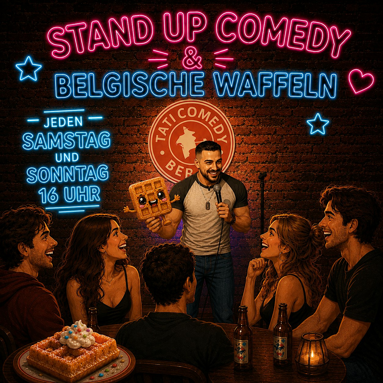 Comedy & Waffel - Die Stand Up Comedy Show