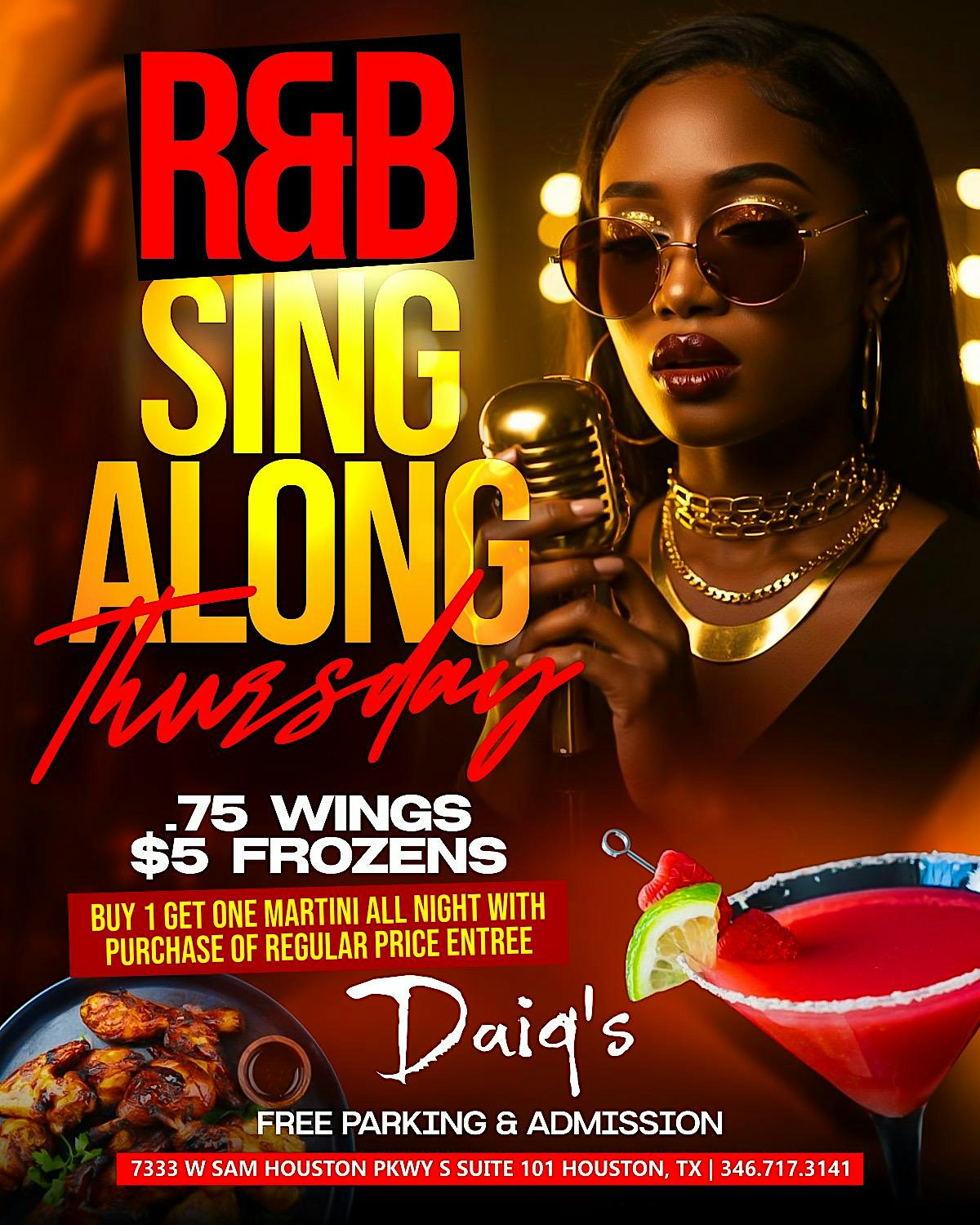 R&B SING ALONG THURSDAY