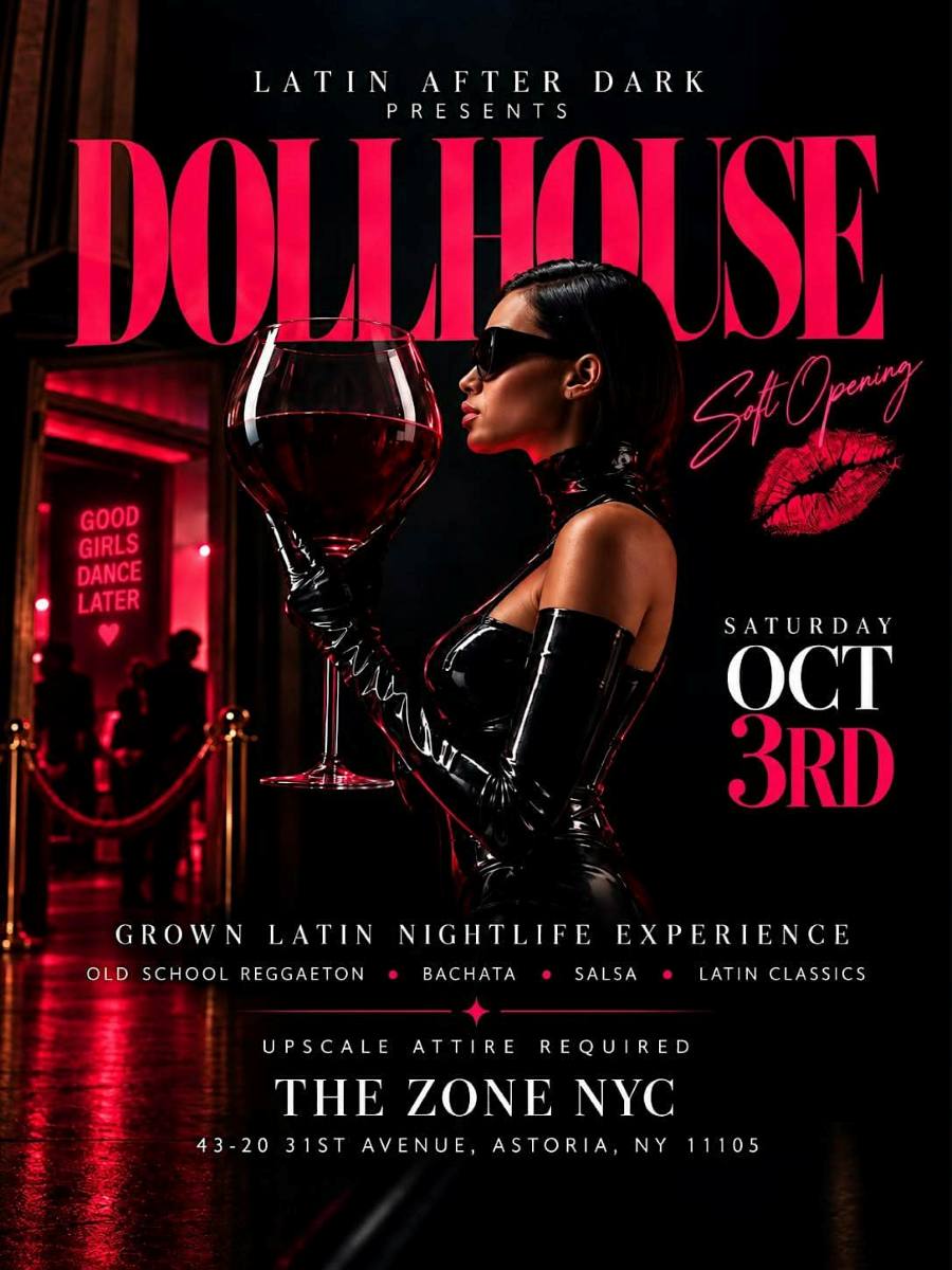 DOLLHOUSE — Soft Opening - Grown Latin Nightlife