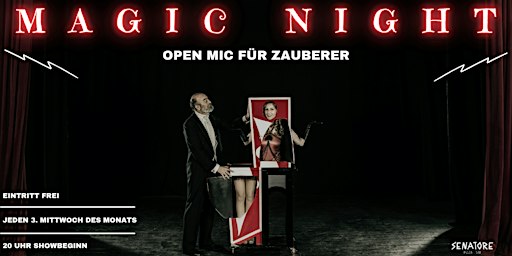 MAGIC NIGHT - Open Mic für Zauberer (Eintritt frei)
