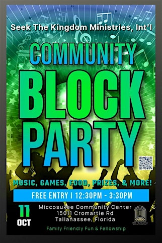 Seek The Kingdom Ministries Community Block Party