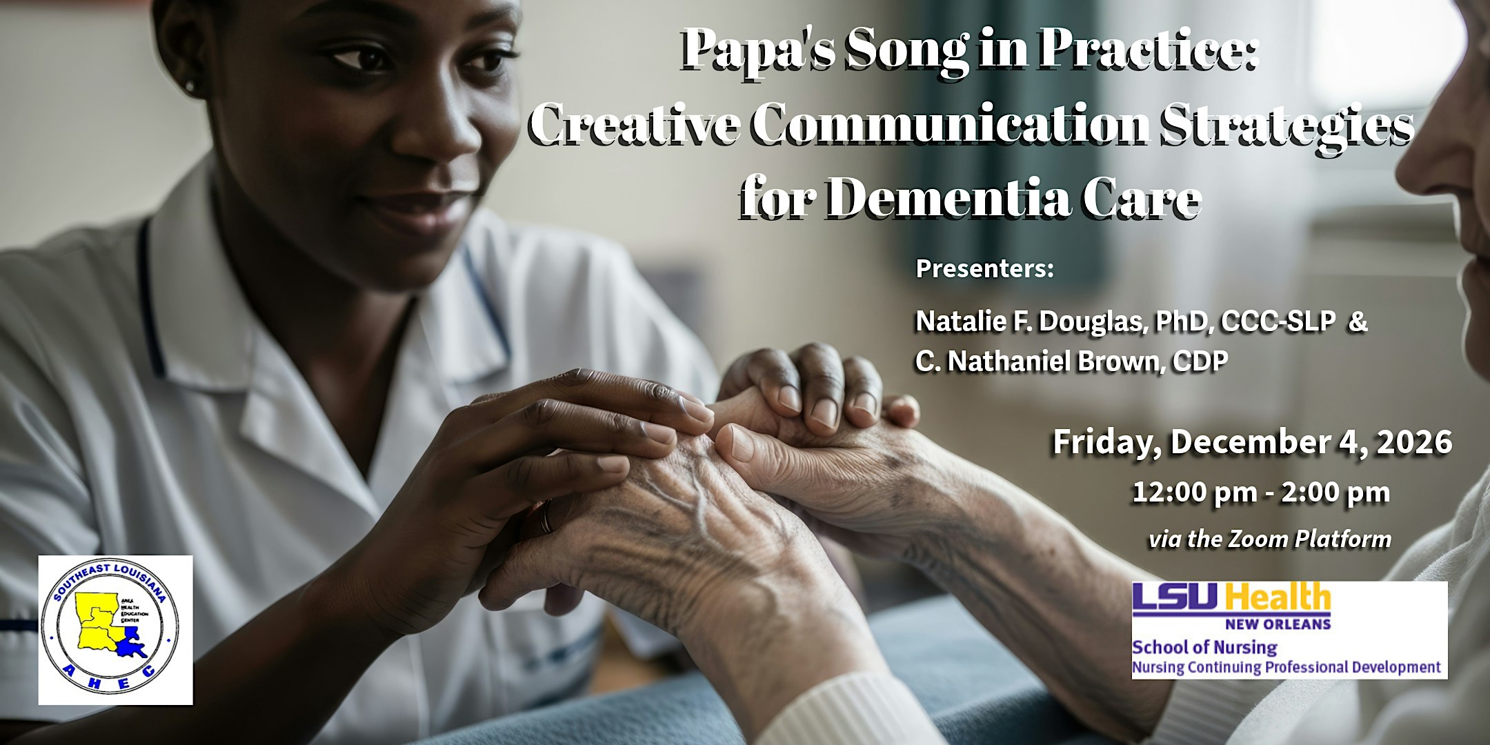 Papa's Song in Practice-Creative Communication Strategies for Dementia Care