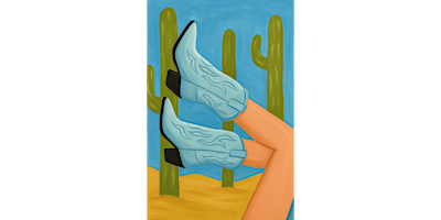 Saddle Up Buttercup - Paint and Sip in Las Vegas | Classpop!™