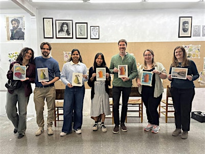 Art & Coffee Oil Painting Workshop in Barcelona