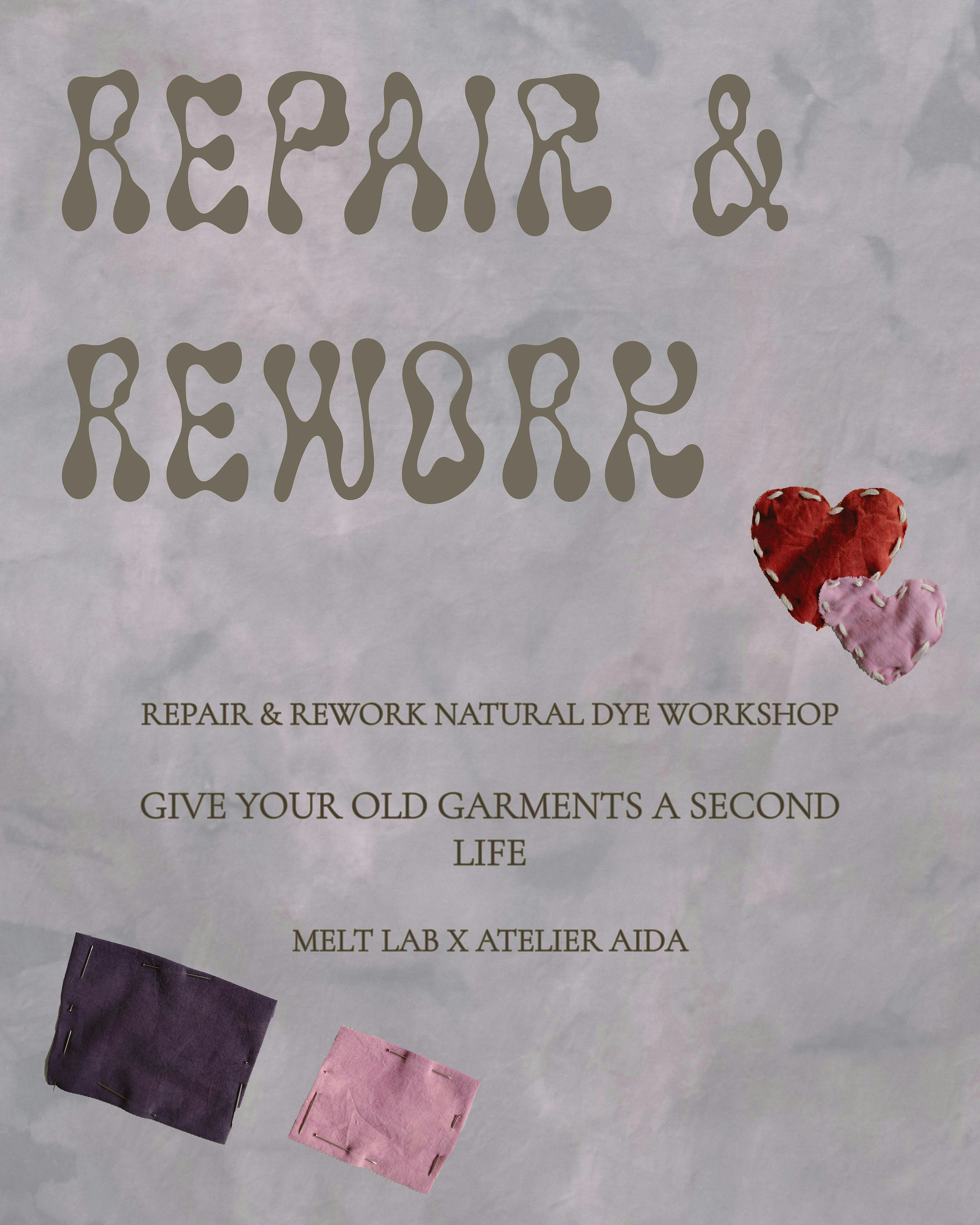 Natural Dye Repair & Rework workshop