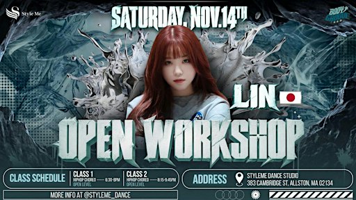 [Nov 14] Master Workshop With Lin | Boston Exclusive
