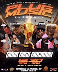 PLUG MUSIC TUESDAY @ PLUG HOUSE ATL | $1,000 ARTIST CASH PRIZE!!!