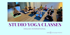 Thursday Yoga Class with Ozzy (Level: Intermediate)