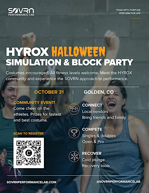 HYROX Halloween Simulation and Block Party