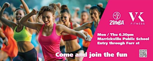 Zumba with Val and K at Marrickville Public School