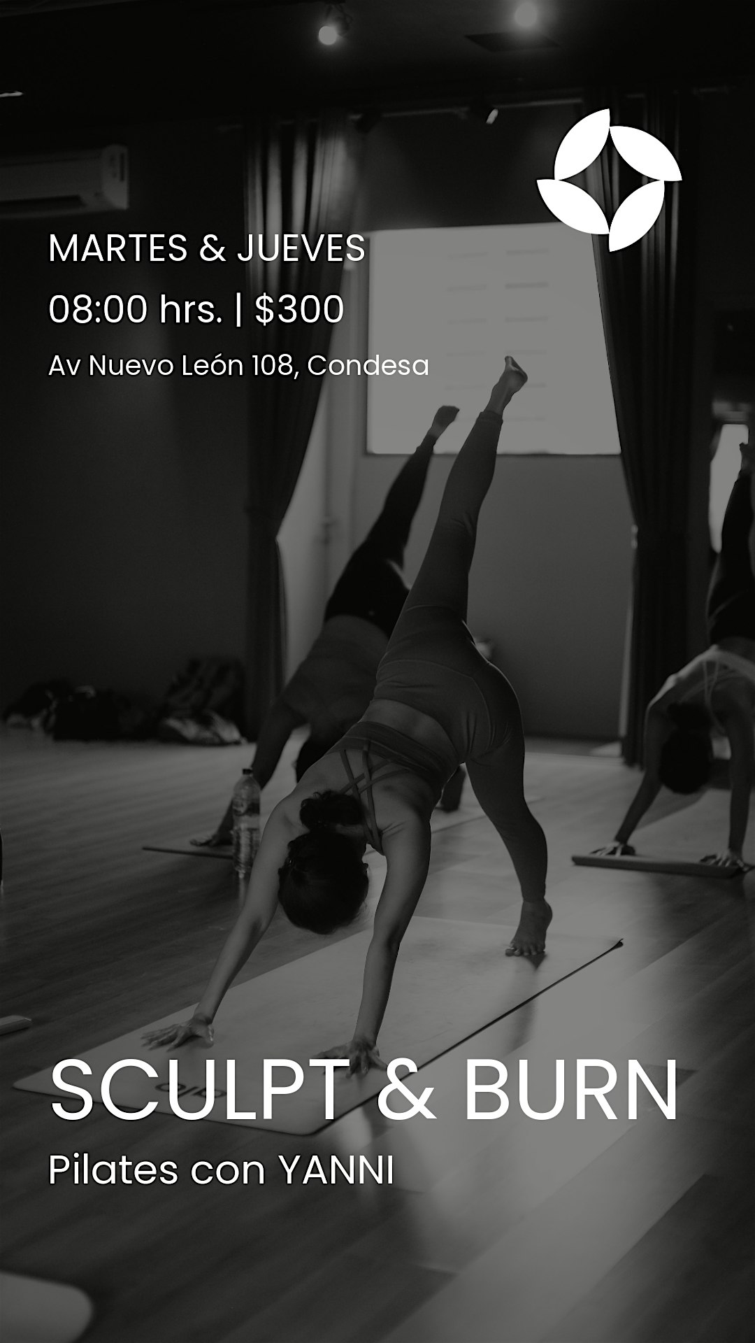 SCULPT & BURN PILATES · CON YANNI