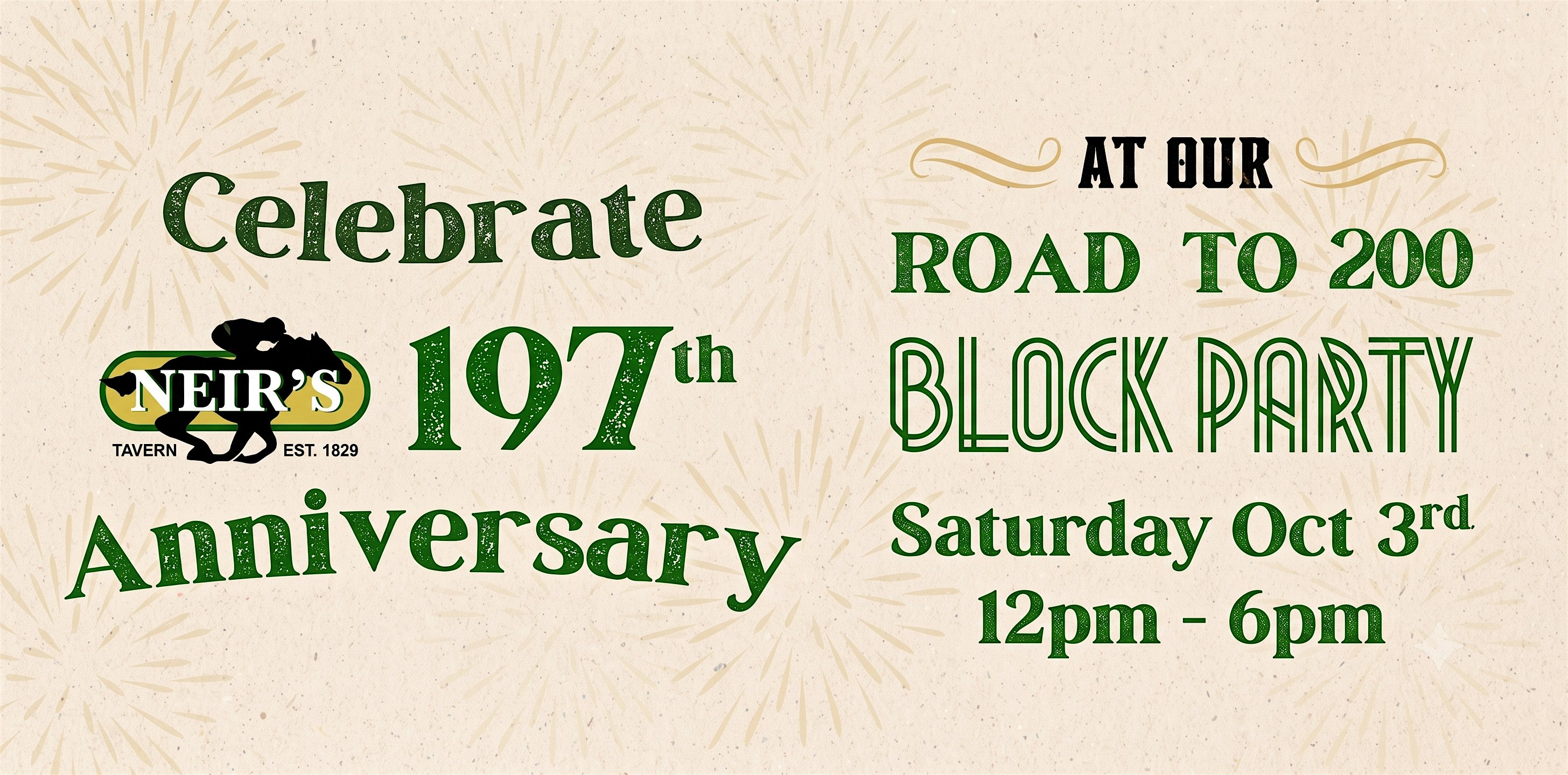Neir's Tavern 197th Anniversary Block Party