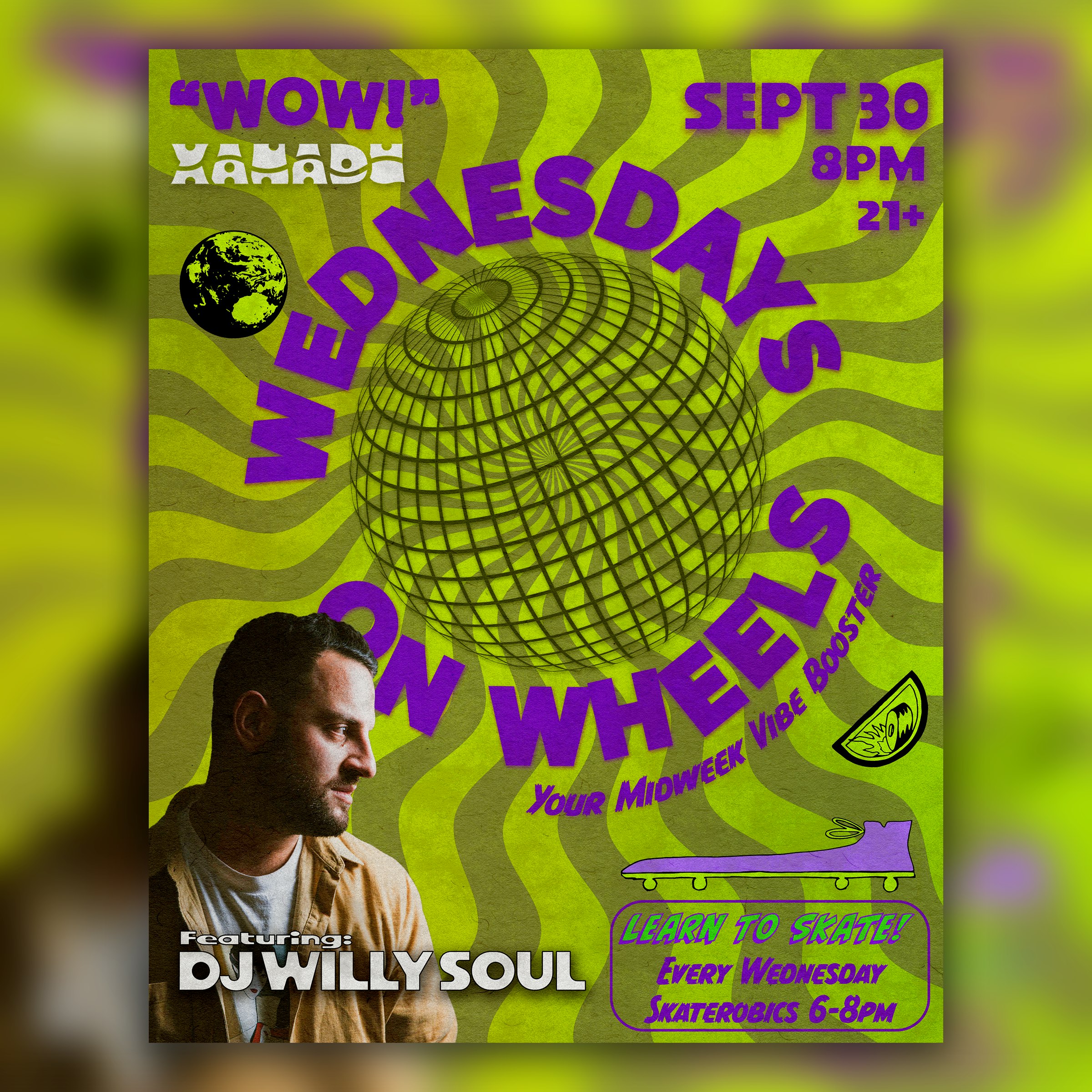 Wednesday on Wheels ft. Willy Soul (skate)