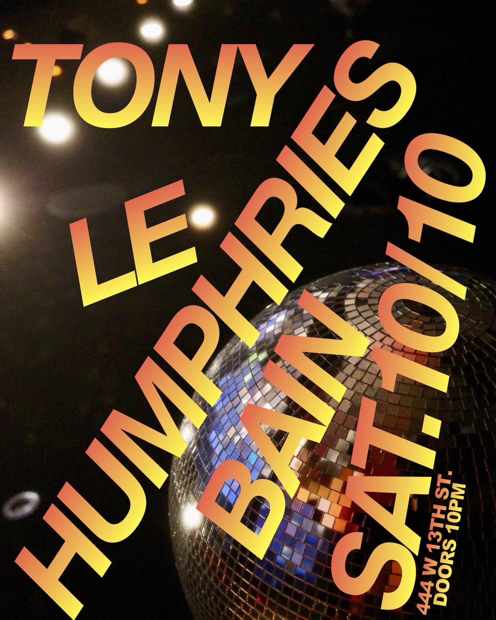 Tony Humphries' RESIDENCY