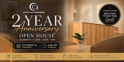 Advanced Aesthetics Centennial 2-Year Anniversary & Open House