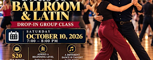 SWING - (BEG. LEVEL)  Group Class (DROP-IN CLASS)