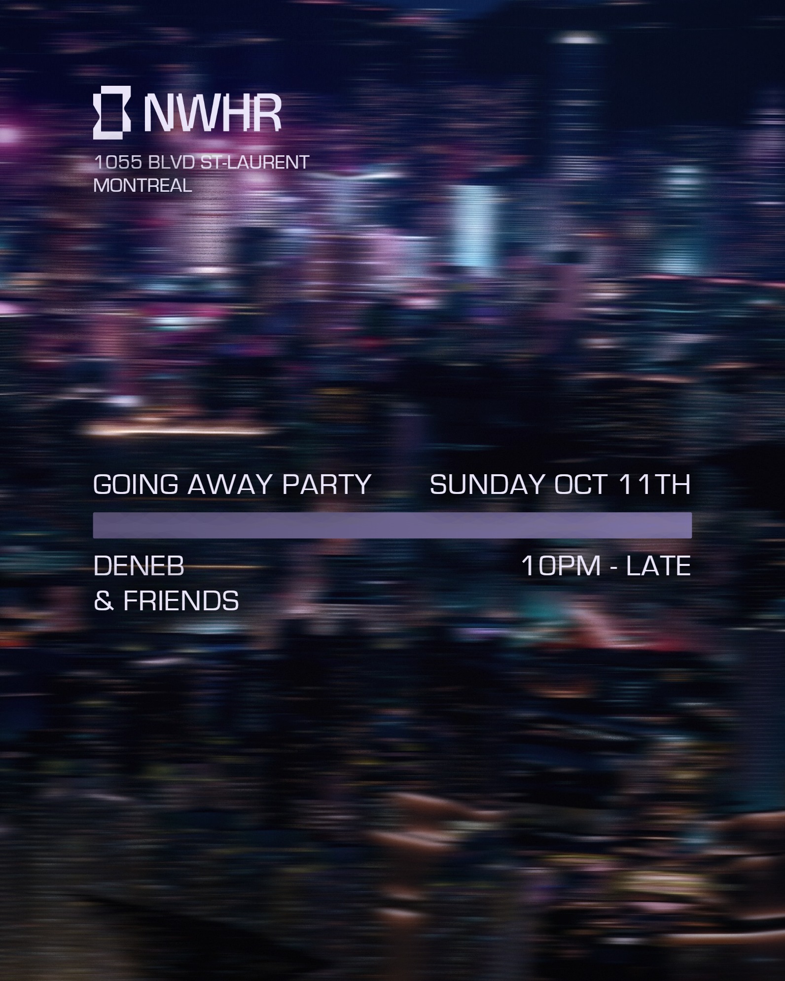 Going Away Party: Deneb & Friends