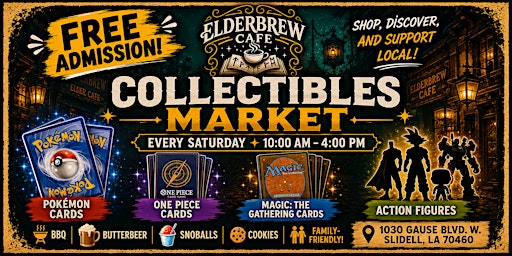 ELDERBREW CAFE COLLECTIBLES MARKET