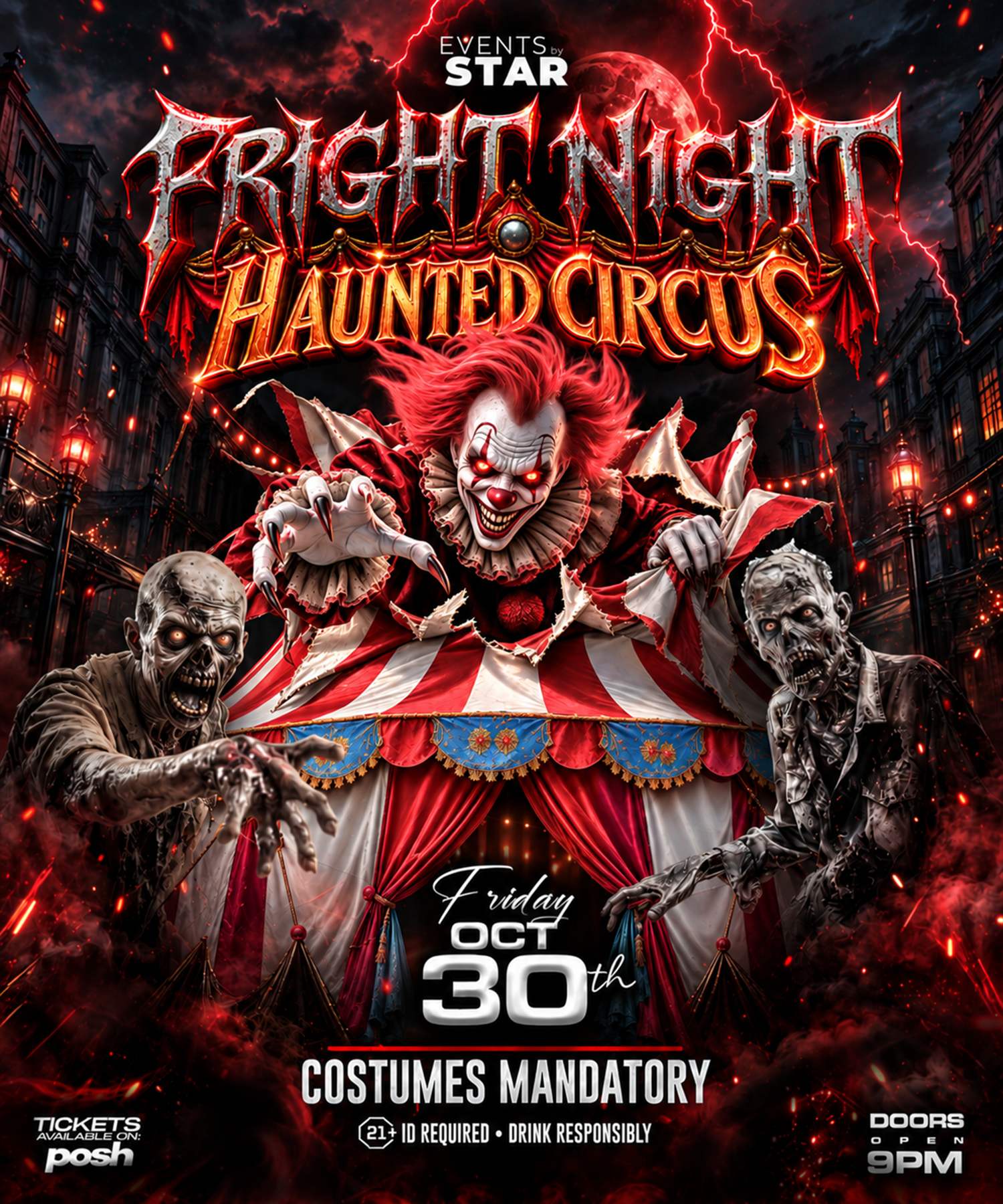 FRIGHT NIGHT: HAUNTED CIRCUS 🤡🎪