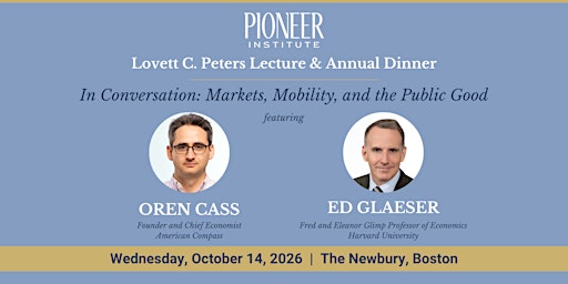 In Conversation: Markets, Mobility, and the Public Good