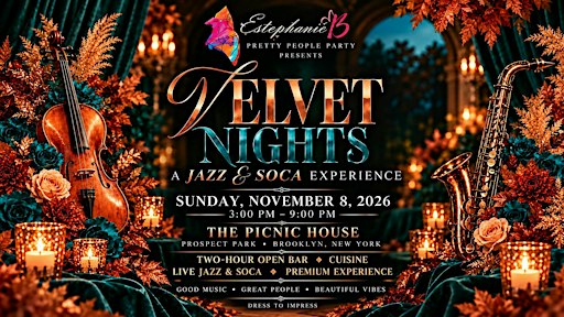 Velvet Nights: A Jazz & Soca Experience | Brooklyn