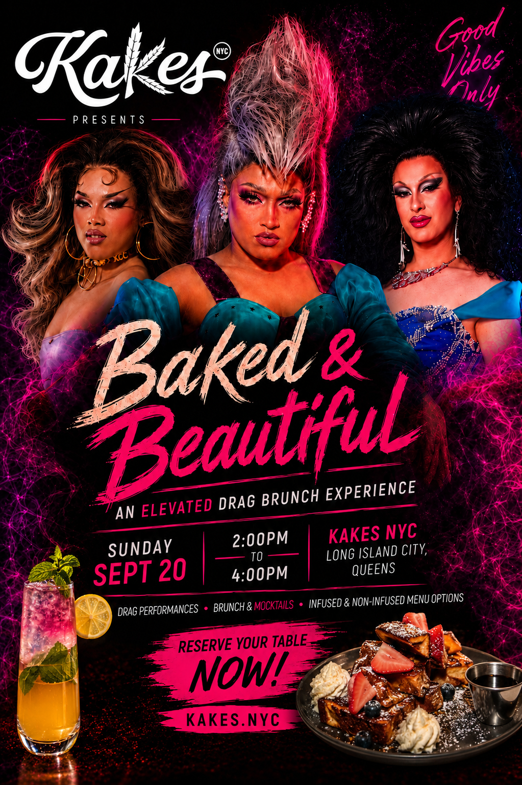 Baked & Beautiful: Elevated Drag Brunch
