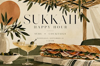 Sukkah Happy Hour