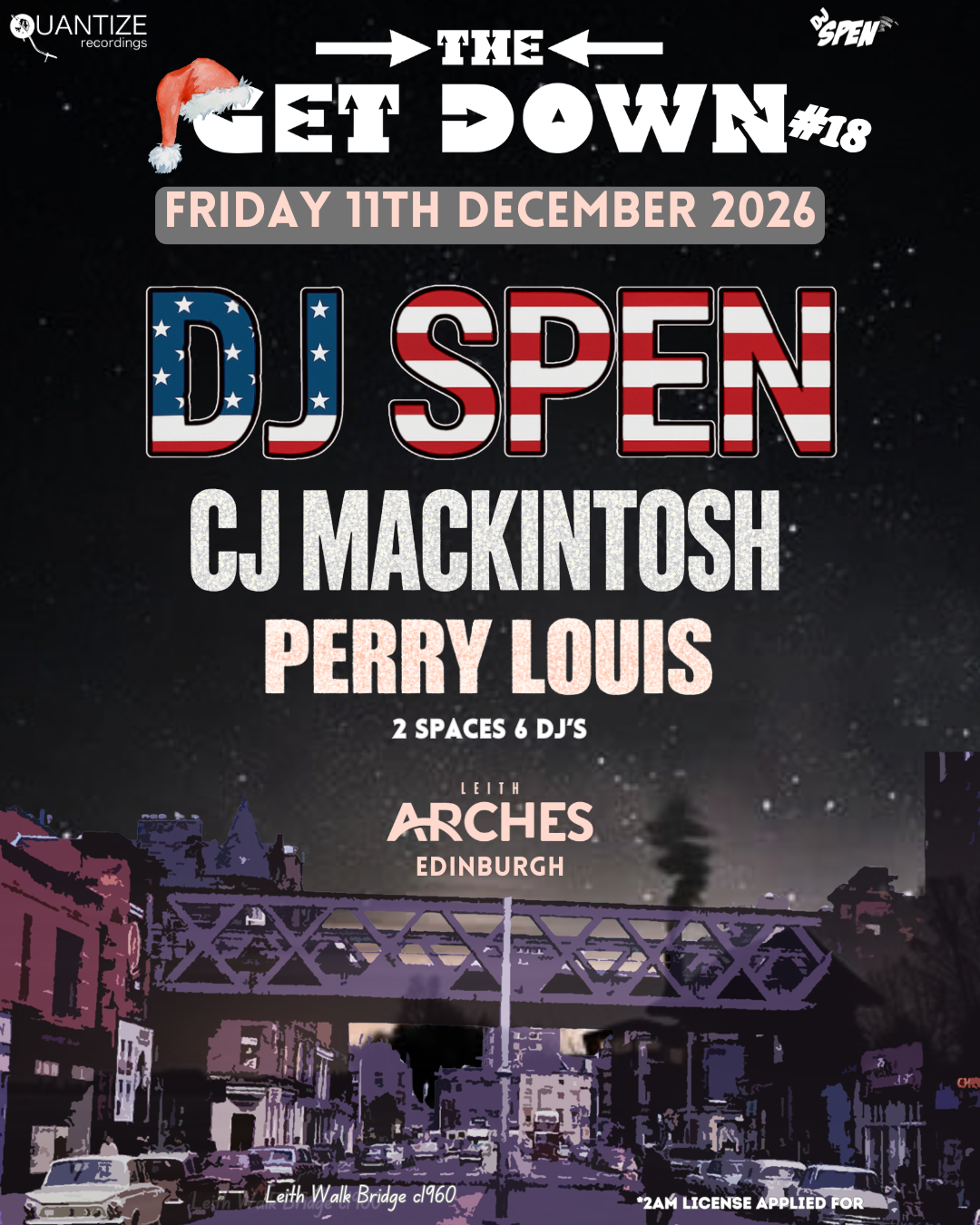 TheGetDown #18 presents DJ Spen  CJ Mackintosh + Perry Louis + Support